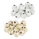 Acrylic Bead Round Cross 6mm Ø~1.7mm (~530pcs)