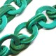 Acrylic Chain Link Round 39mm & Oval 37x21mm
