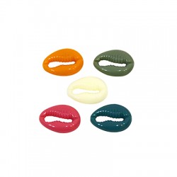 Conector Acrílico Concha 13 x 18 mm