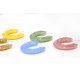 Acrylic Earring Hoop with Pin 47x11mm