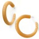 Acrylic Earring Hoop with Pin 52mm