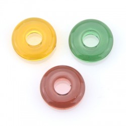 Pendentif Acrylique rond 21 mm/6 mm