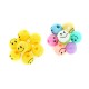 Perle Acrylique Ronde Visage Souriant 8 mm Ø2 mm