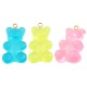 Acrylic Pendant Bear 18x33mm