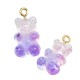 Acrylic Charm Bear 10x20mm