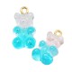 Acrylic Charm Bear 10x20mm