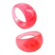 Resin Finger Ring Round 27x24x14mm