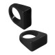 Resin Finger Ring Rectangular 26x23x13mm