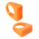 Resin Finger Ring Rectangular 26x23x13mm