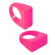 Resin Finger Ring Rectangular 26x23x13mm