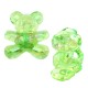 Cursore in Acrilico a Forma di Orso 16X17 mm Ø3 mm