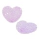 Acrylic Bead Heart 23x26mm