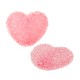 Acrylic Bead Heart 23x26mm