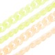 Acrylic Chain Link Oval Ring 13x19mm (~98pcs)