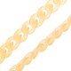 Acrylic Chain Link Oval Ring 13x19mm (~98pcs)