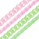 Acrylic Chain Link Oval Ring 16x22mm (~81pcs)