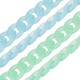 Acrylic Chain Link Oval Ring 21x29mm (~64pcs)
