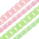 Acrylic Chain Link Oval Ring 21x29mm (~64pcs)
