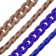 Acrylic Chain Link Oval Ring 21x29mm (~61pcs)