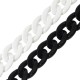 Acrylic Chain Link Oval Ring 13x19mm (~98pcs)