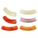 Acrylic Curved Tube 28x8mm Ø2mm