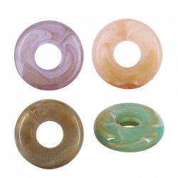Acrylic Pendant Circle Round 21mm/7mm Ø7.8mm