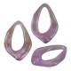 Colgante de Acrilico Donut 24x35mm