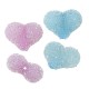 Acrylic Bead Heart 25x19mm