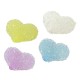 Acrylic Bead Heart 25x19mm