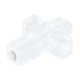 Acrylic Bead Cross 12x16mm Ø2.2mm