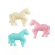 Acrylic Slider Horse 17x15mm Ø~1.7mm (~132pcs)