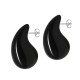 Boucle D'Oreille en Acrylique en Forme de Goutte 17 x 30 mm