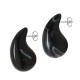 Acrylic Earring Teardrop 17x30mm