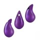 Pendentif en Acrylique en Forme de Goutte 18 x 31 mm