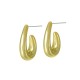 Acrylic Earring Hoop 21x34mm