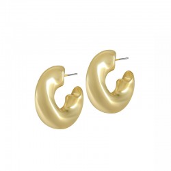 Orecchini a Cerchio in Acrilico 31.3 x 28.2 mm