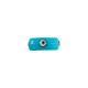 Acrylic Spacer Square with Evil Eye 14mm/5mm Ø5.2mm