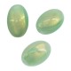 Ακρυλική Χάντρα Οβάλ 15.5x17.5mm Ø~2.4mm