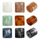 Acrylic Bead Tube 17x18mm Ø~3.7mm