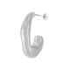 Acrylic Earring Hoop Irregular 25x29mm