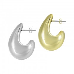Boucles D'Oreilles en Acrylique en Forme de Goutte 17 x 23 mm