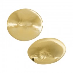 Ακρυλική Χάντρα Στρογγυλή Επίπεδη 29x32mm/12mm Ø2.2mm