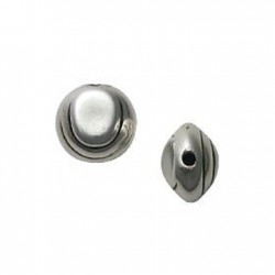 Ακρυλική Επιμεταλλωμένη Χάντρα 9x15mm