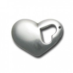 Ciondolo Cuore in Argentone CCB 33x24mm