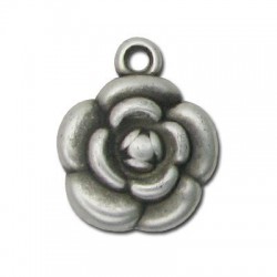 Ciondolo Fiore in Argentone CCB 21x25mm