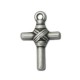 Ακρυλικό Επιμεταλλωμένο Μοτίφ Σταυρός 19x22mm