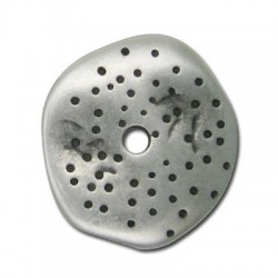 Passante Disco Maculato in Argentone CCB 42x7mm