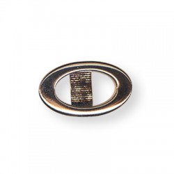 Passante in Argentone CCB Ovale 10x30mm