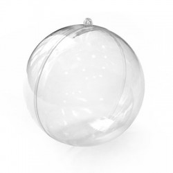 Boule Déco Ouvrable en Polyester 120mm (2pcs/Set)