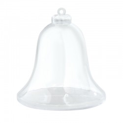 Cloche Décorative en Polyester Porte-Bonheur Ouvrable 85 mm (2 Pièces/Set)